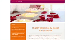 Desktop Screenshot of kosmetik-hairfree.de